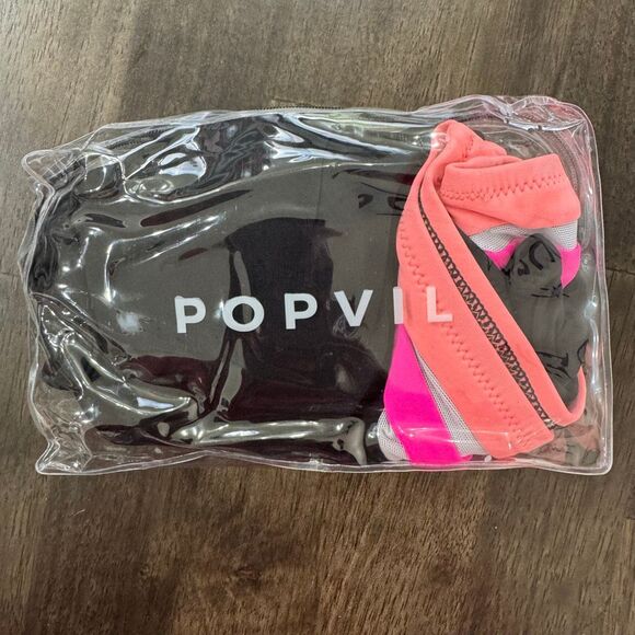 Popvil Black and Neon Mesh Bikini - Picture 4 of 7